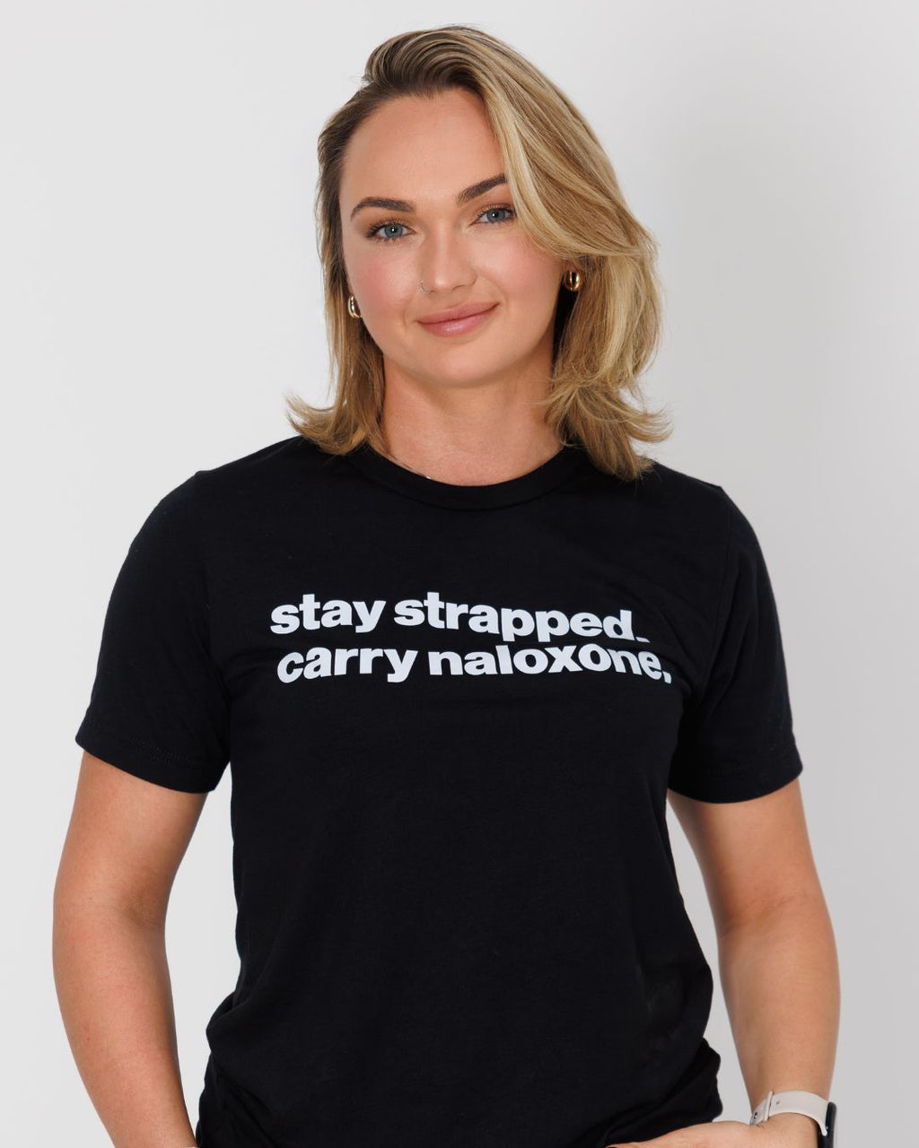 Stay Strapped Super Soft Triblend Fitted Tee