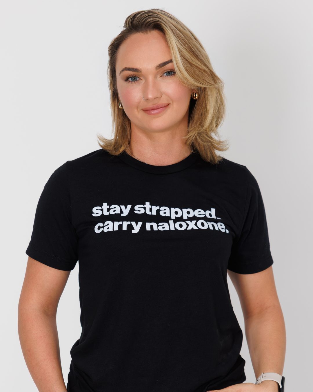 Stay Strapped Super Soft Triblend Fitted Tee