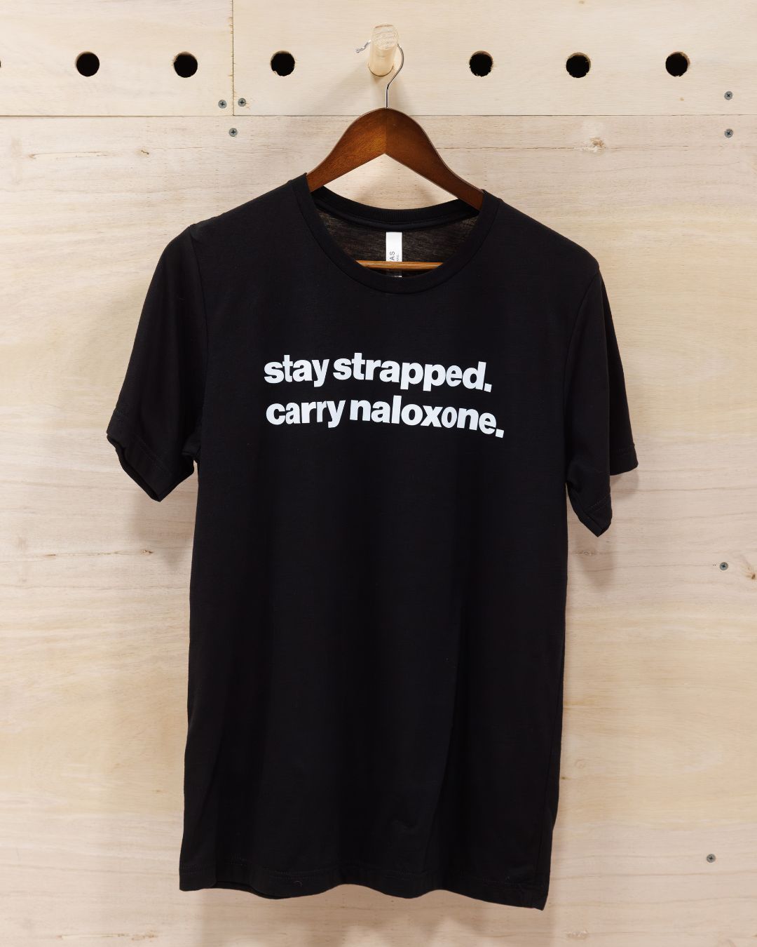 Stay Strapped Super Soft Triblend Fitted Tee