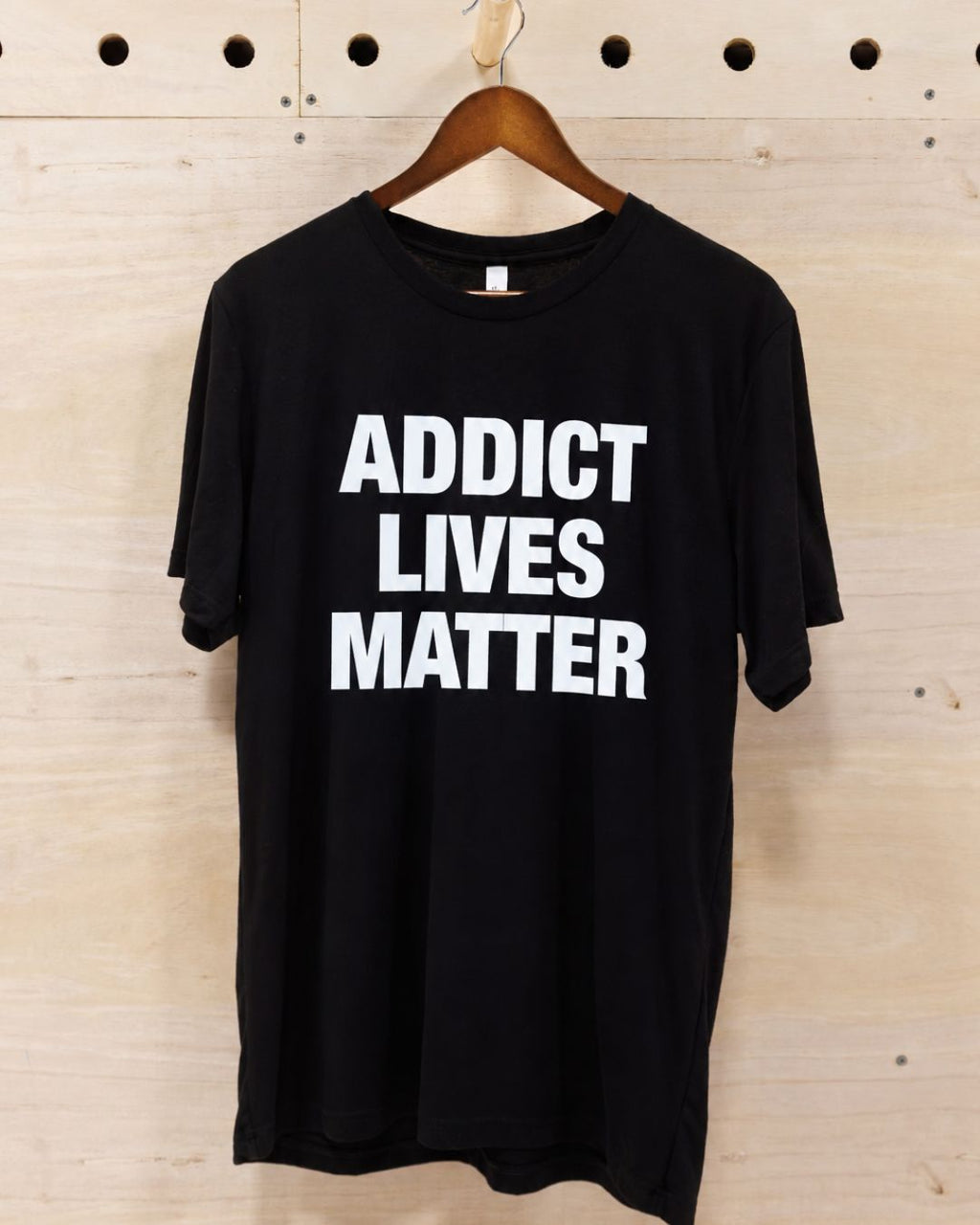 Addict Lives Matter Super Soft Triblend Fitted Tee