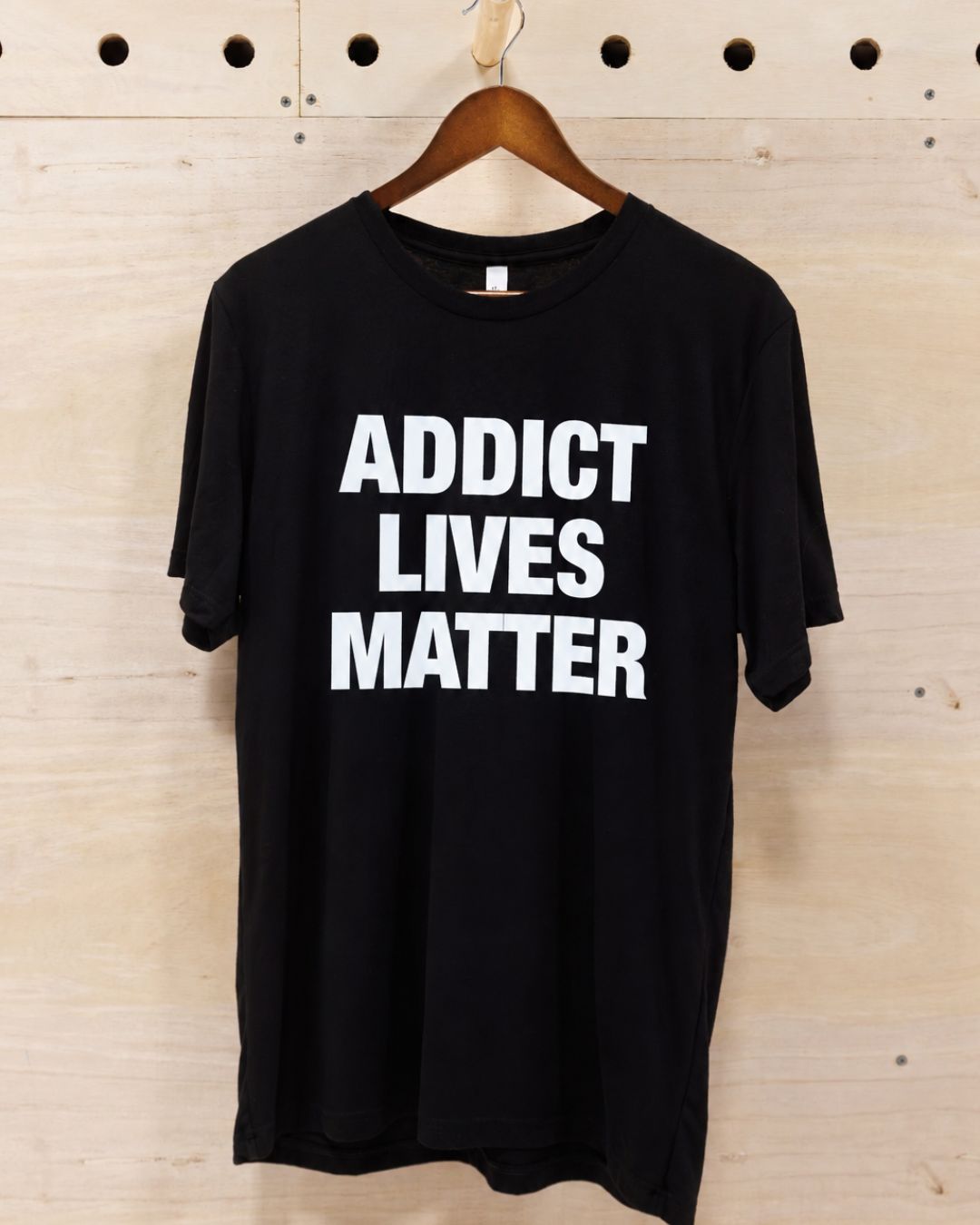 Addict Lives Matter Super Soft Triblend Fitted Tee